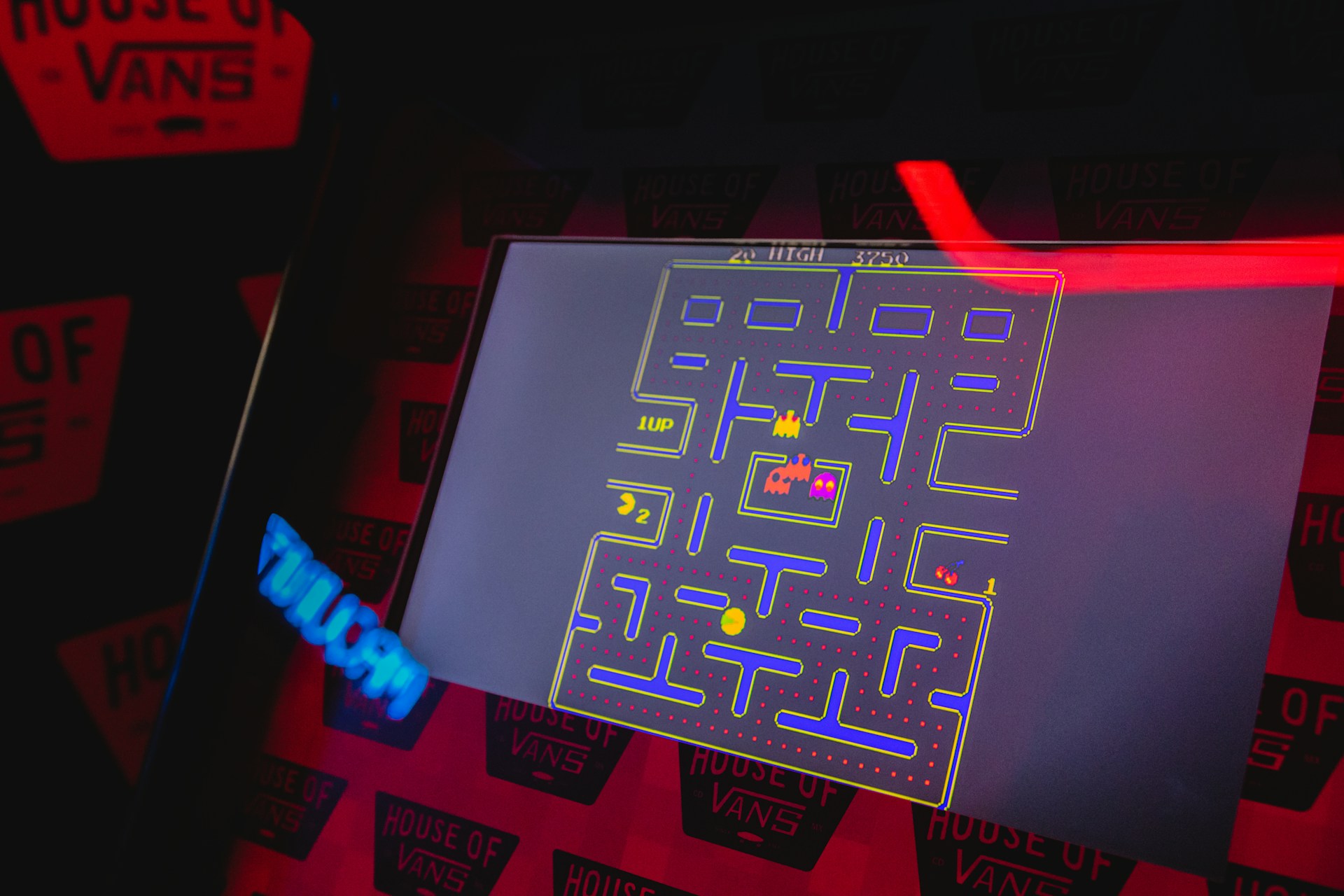 Pac-Man arcade game uit 1980