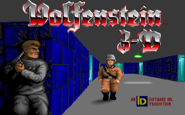 Wolfenstein 3D gameplay screenshot