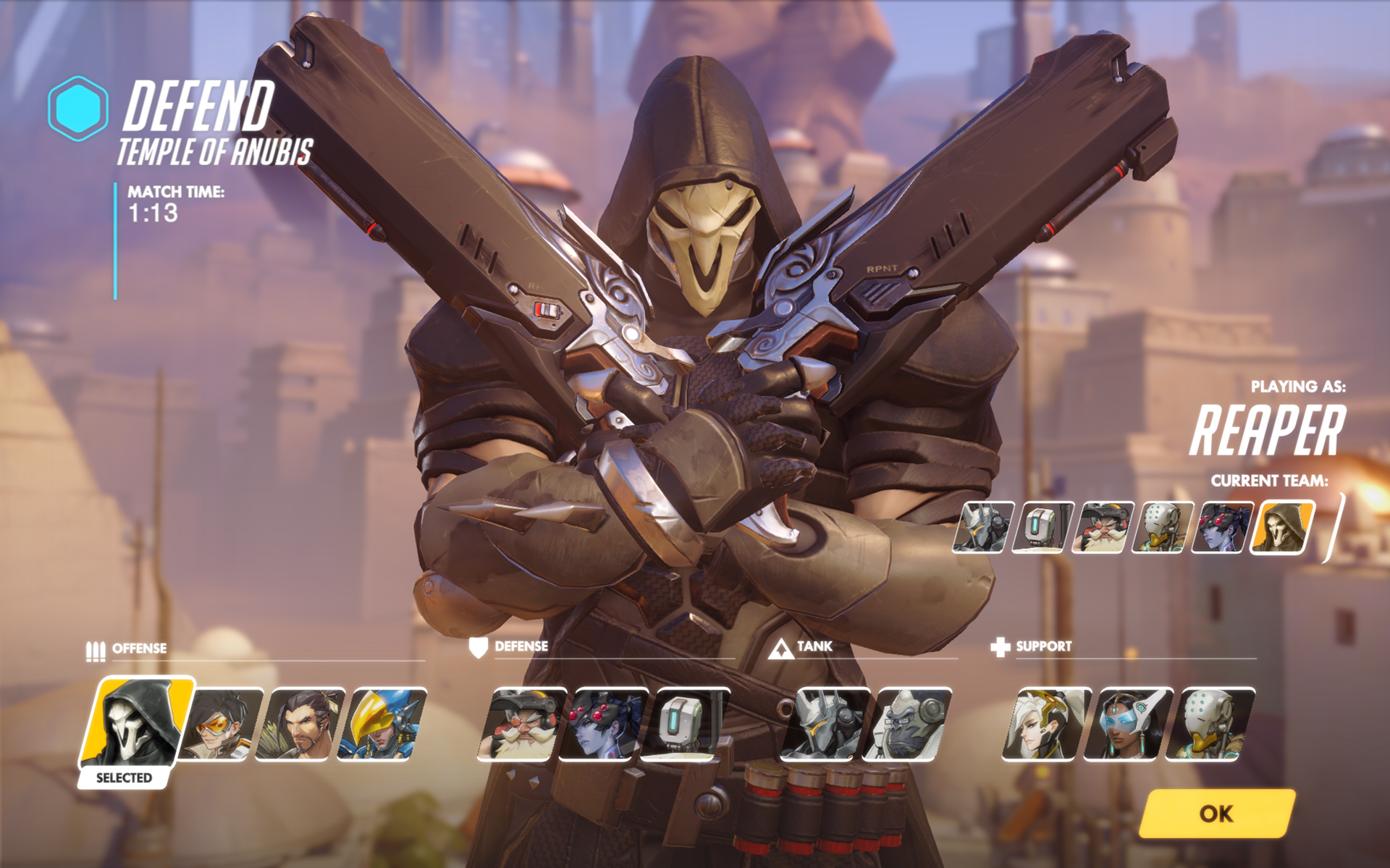 Overwatch gameplay screenshot